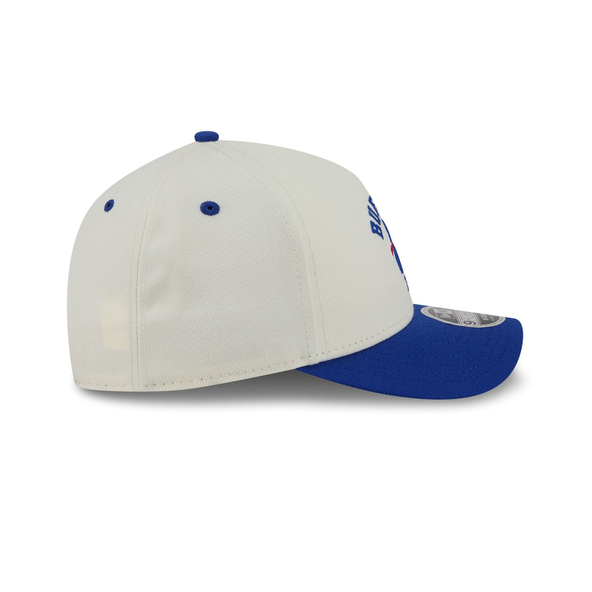 Buffalo Bills Arched Graphic Chrome White 9FORTY M-Crown A-Frame Snapback Hat