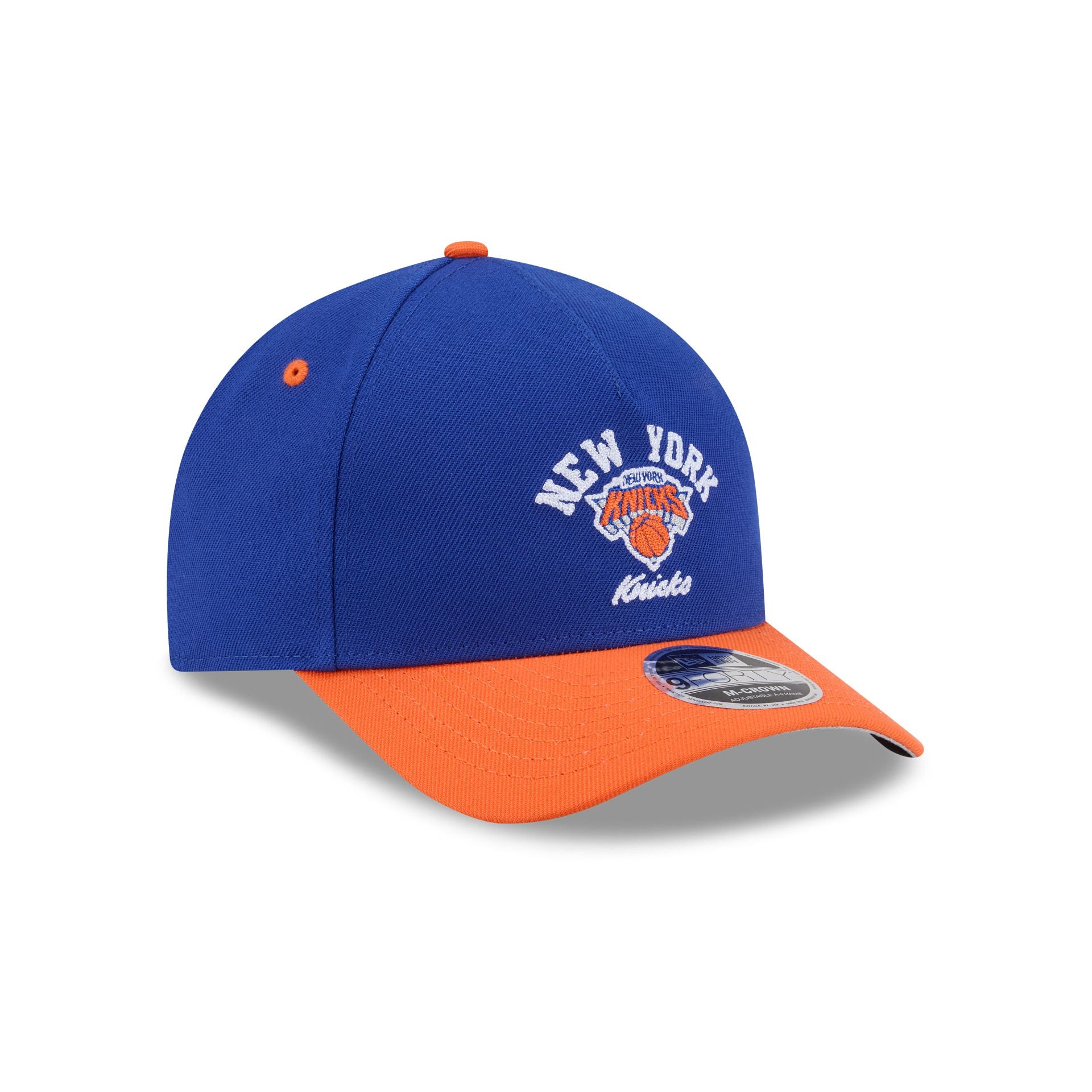 New York Knicks Arched Graphic 9FORTY M-Crown A-Frame Snapback Hat