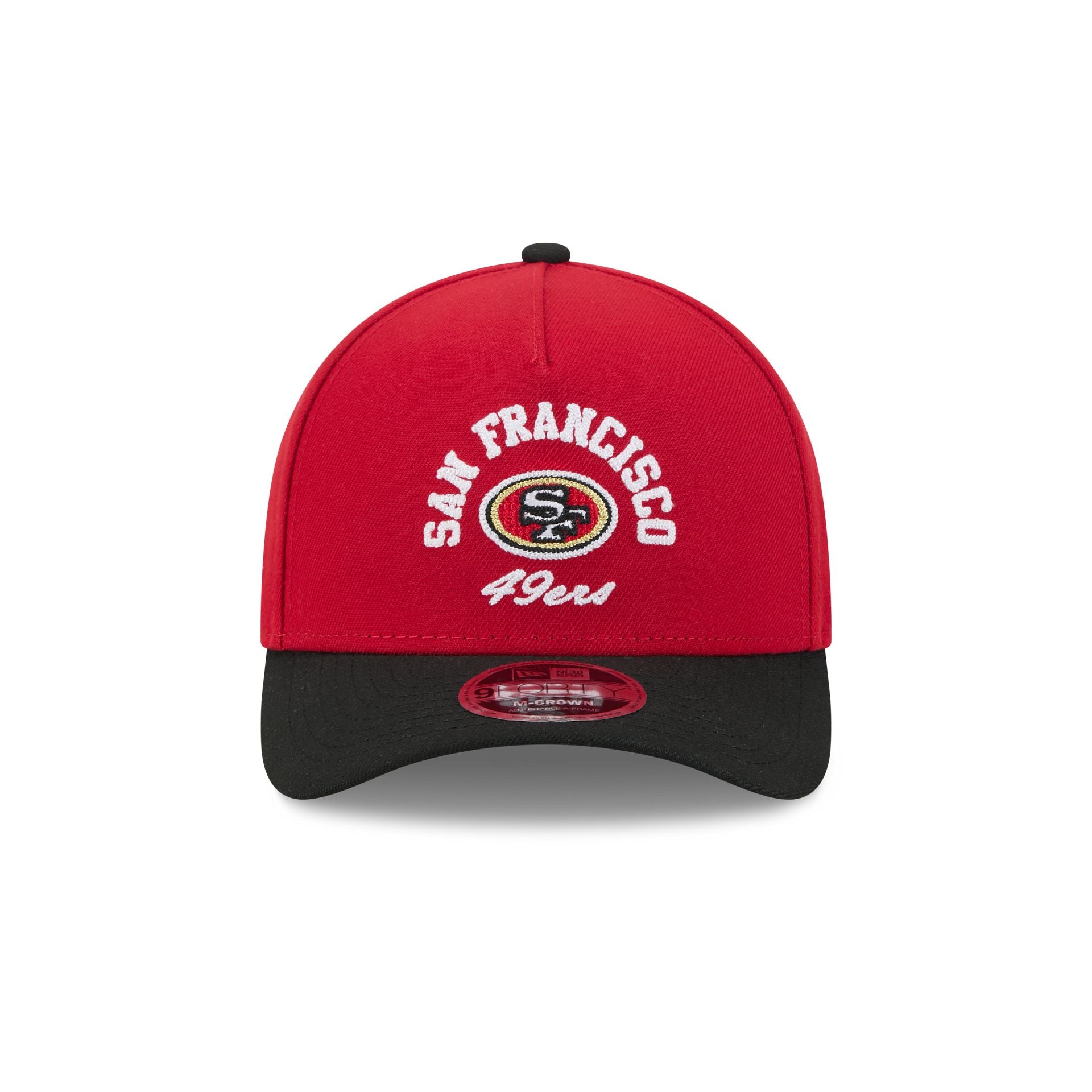 San Francisco 49ers Arched Graphic 9FORTY M-Crown A-Frame Snapback Hat