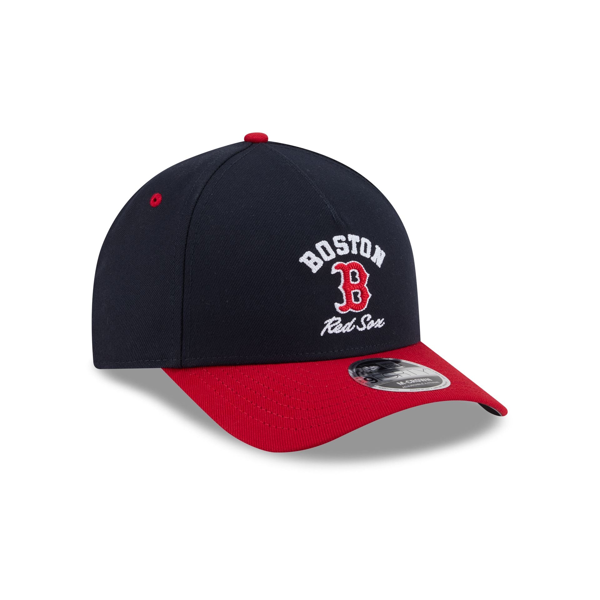 Boston Red Sox Arched Graphic 9FORTY M-Crown A-Frame Snapback Hat