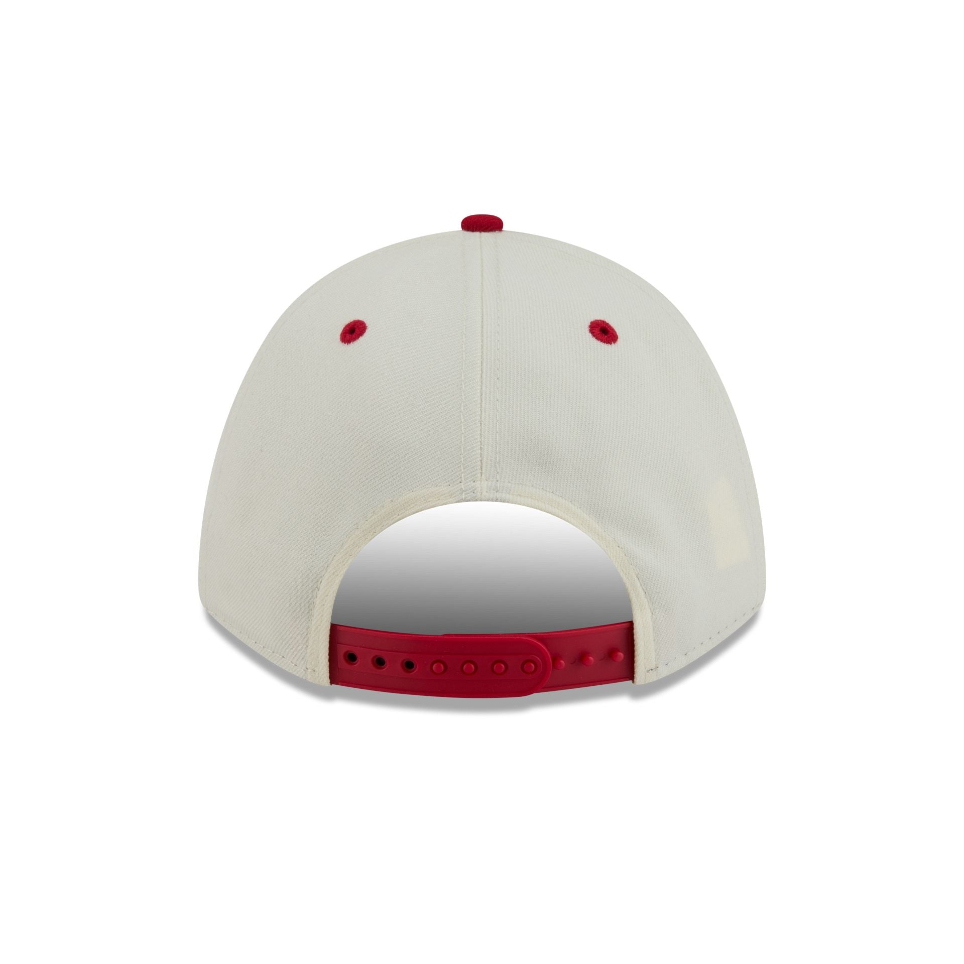Detroit Red Wings Arched Graphic Chrome White 9FORTY M-Crown A-Frame Snapback Hat