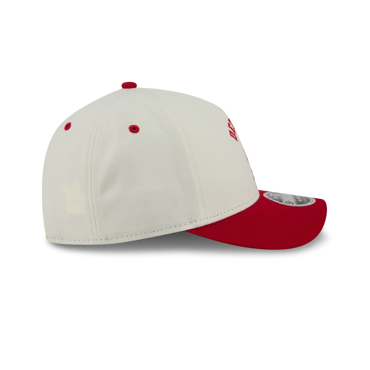 Detroit Red Wings Arched Graphic Chrome White 9FORTY M-Crown A-Frame Snapback Hat
