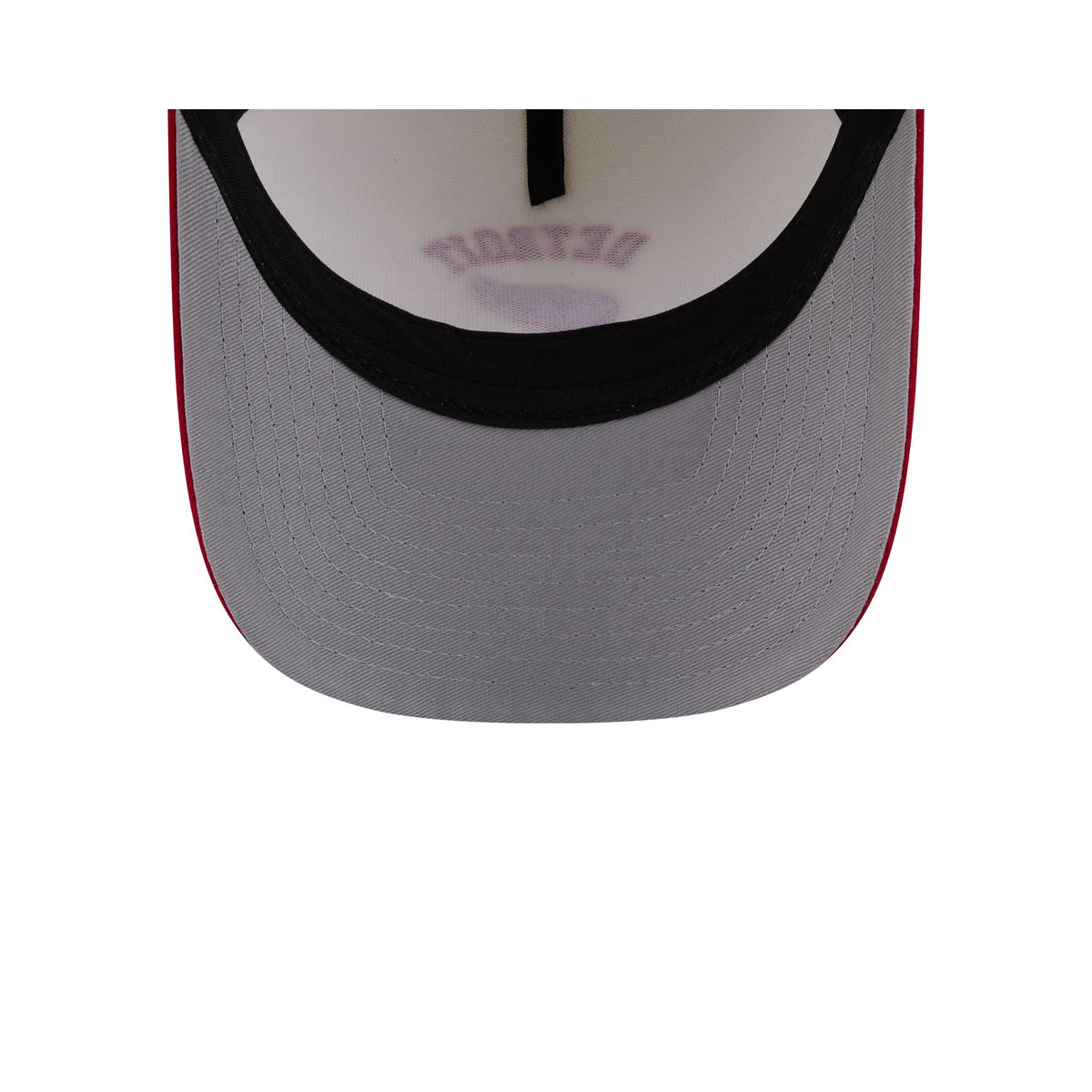 Detroit Red Wings Arched Graphic Chrome White 9FORTY M-Crown A-Frame Snapback Hat