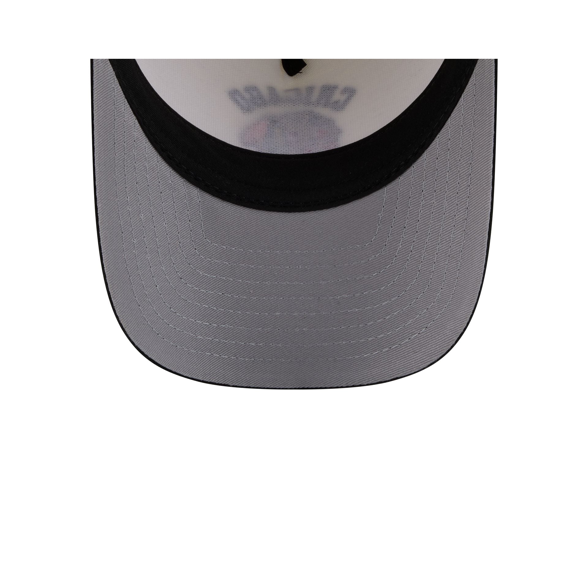 Chicago Blackhawks Arched Graphic Chrome White 9FORTY M-Crown A-Frame Snapback Hat