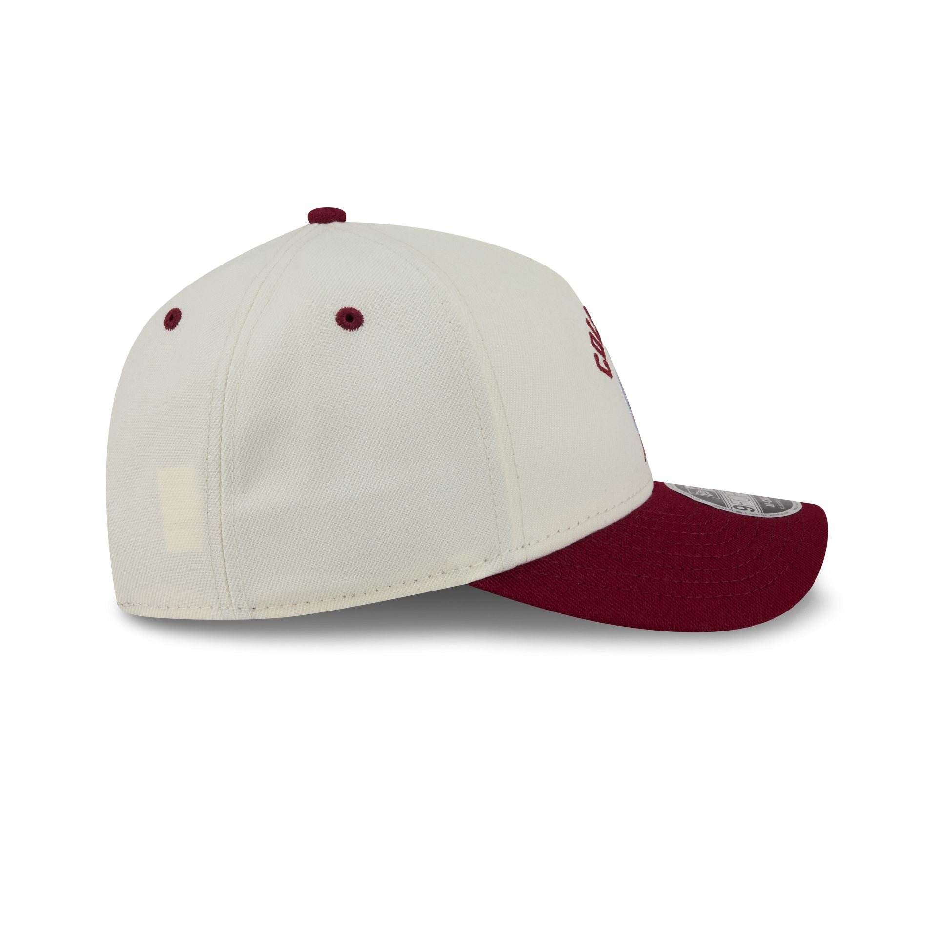 Colorado Avalanche Arched Graphic Chrome White 9FORTY M-Crown A-Frame Snapback Hat