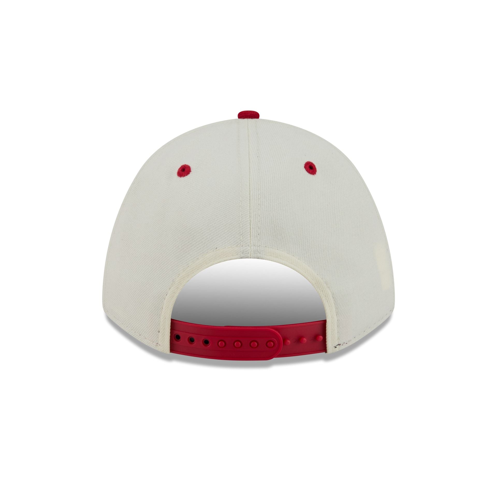 New Jersey Devils Arched Graphic Chrome White 9FORTY M-Crown A-Frame Snapback Hat