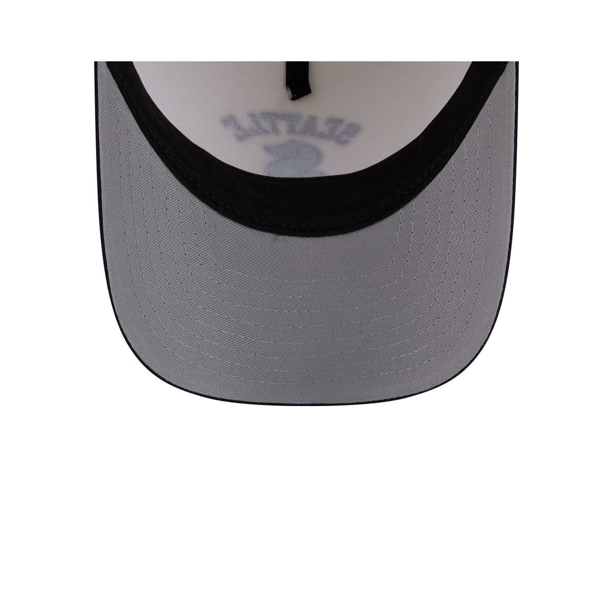 Seattle Kraken Arched Graphic Chrome White 9FORTY M-Crown A-Frame Snapback Hat