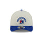 Philadelphia 76ers Arched Graphic Chrome White 9FORTY M-Crown A-Frame Snapback Hat