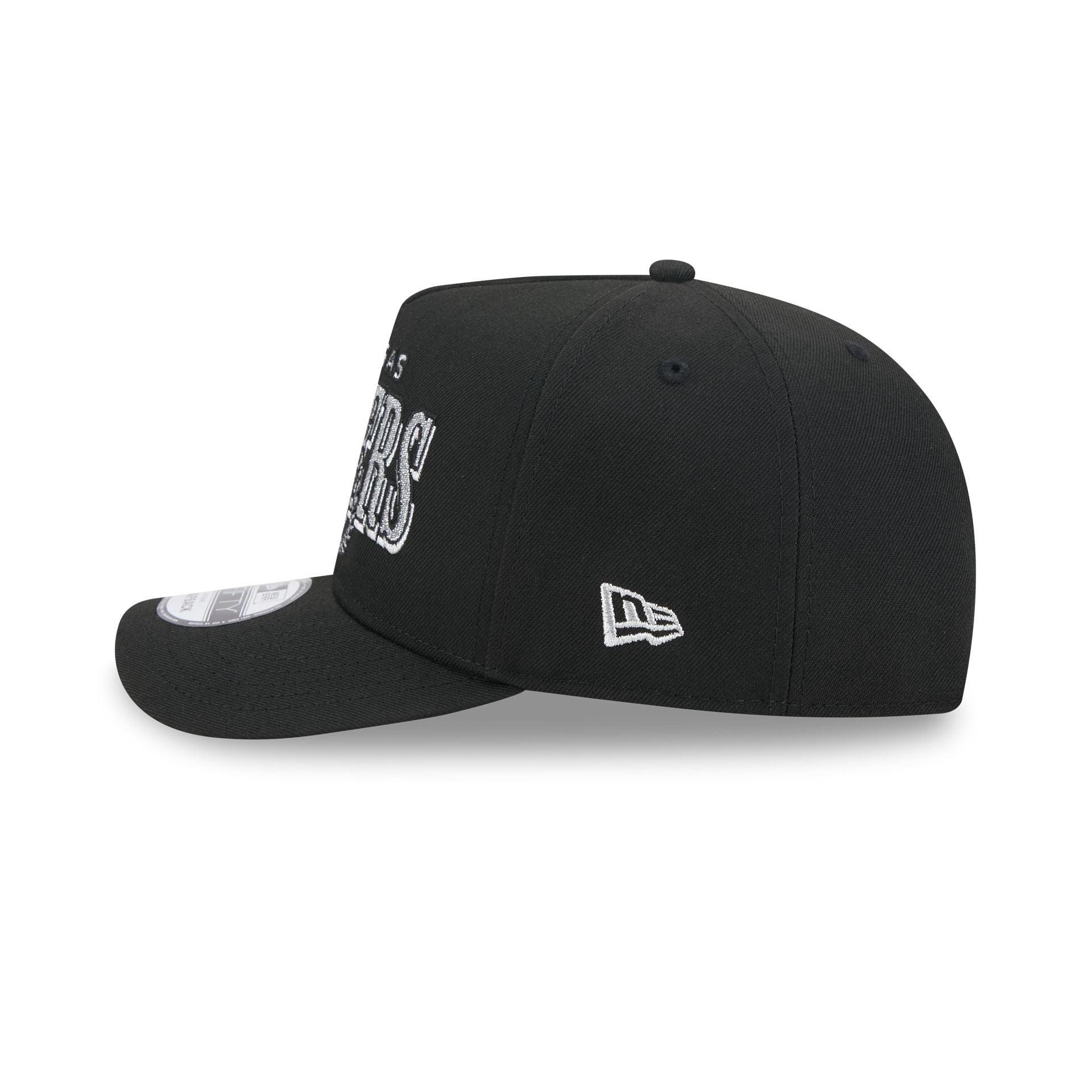 Las Vegas Raiders Gold Laurel Black 9FIFTY A-Frame Snapback Hat
