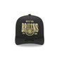 Boston Bruins Gold Laurel Black 9FIFTY A-Frame Snapback Hat