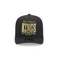 Los Angeles Kings Gold Laurel Black 9FIFTY A-Frame Snapback Hat