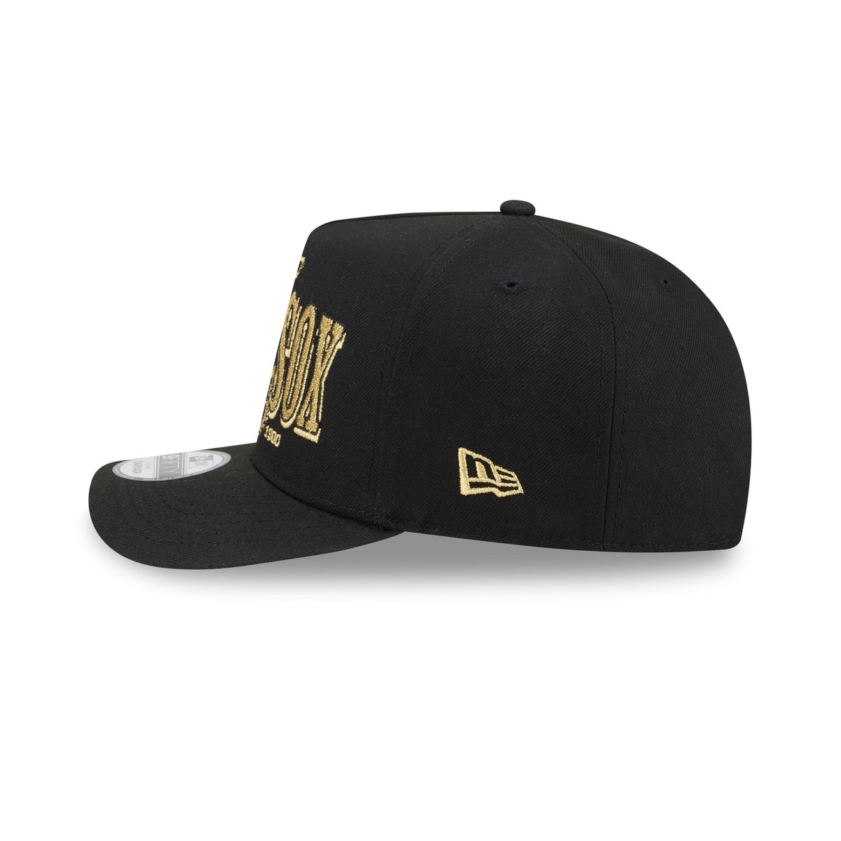 Chicago White Sox Gold Laurel Black 9FIFTY A-Frame Snapback Hat