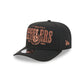 Pittsburgh Steelers Gold Laurel Black 9FIFTY A-Frame Snapback Hat