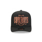 Dallas Cowboys Gold Laurel Black 9FIFTY A-Frame Snapback Hat