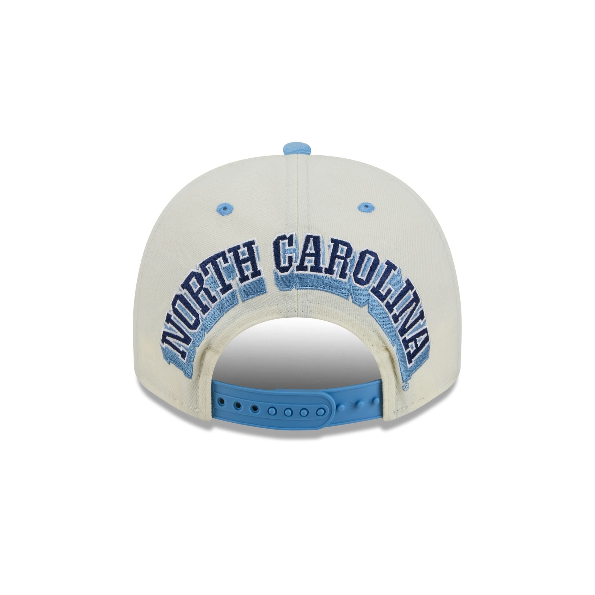 North Carolina Tar Heels Statement Back Chrome White 9FIFTY A-Frame Snapback Hat