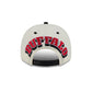 Buffalo Sabres Statement Back Chrome White 9FIFTY A-Frame Snapback Hat
