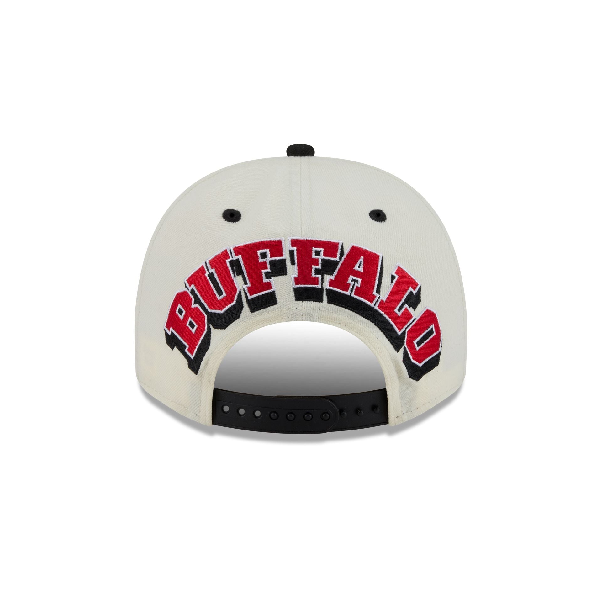 Buffalo Sabres Statement Back Chrome White 9FIFTY A-Frame Snapback Hat
