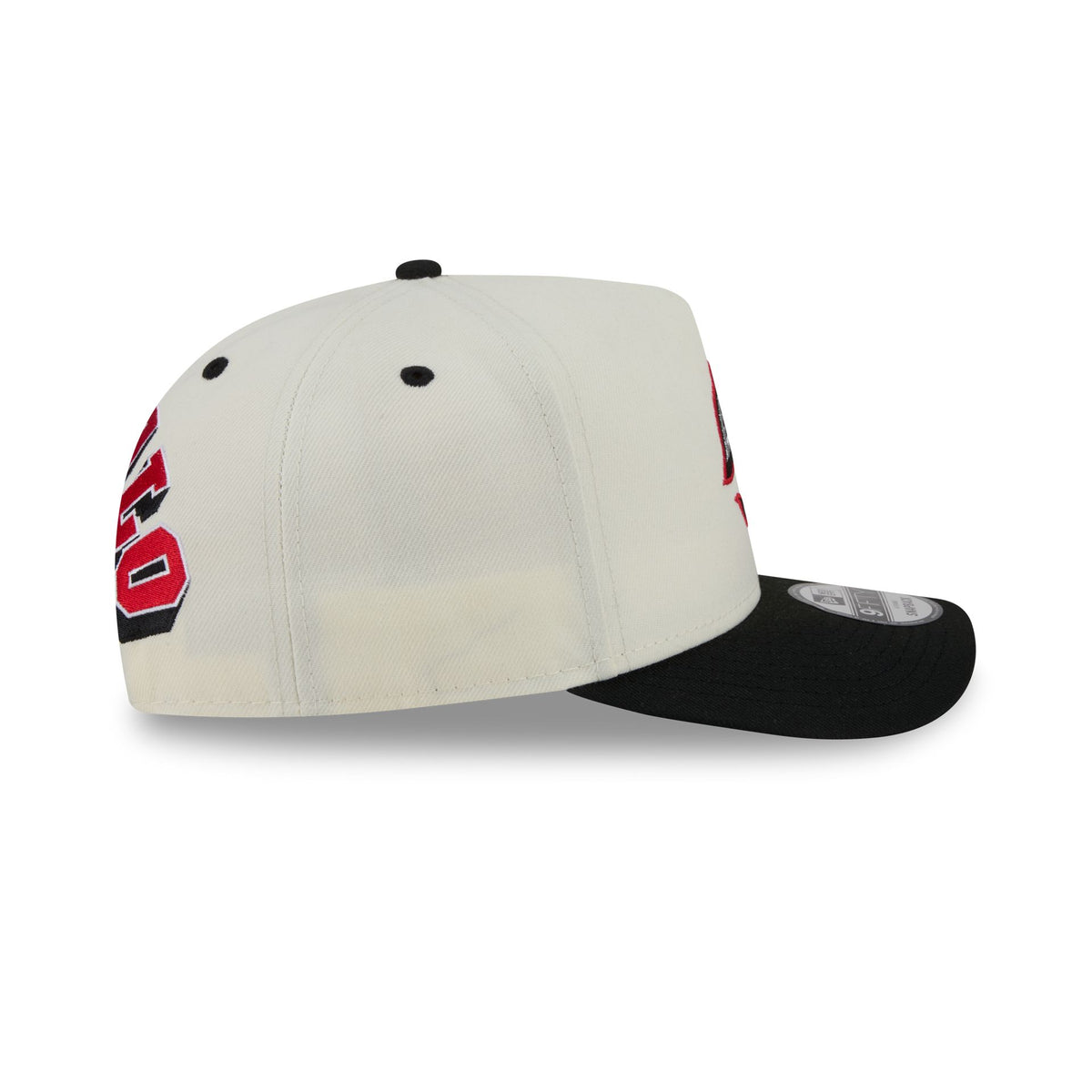 Buffalo Sabres Statement Back Chrome White 9FIFTY A-Frame Snapback Hat