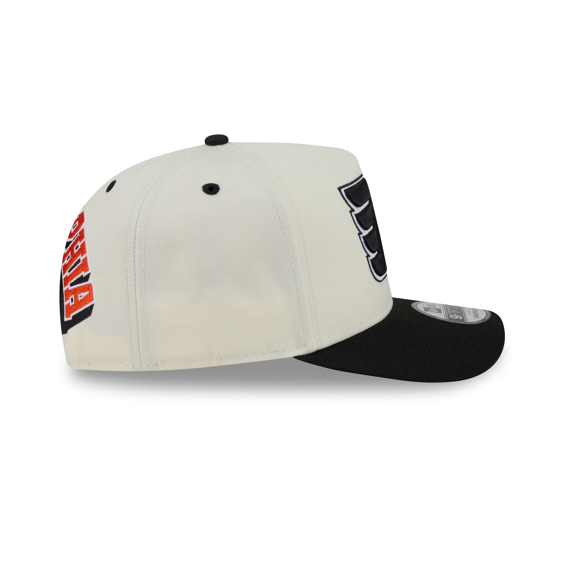Philadelphia Flyers Statement Back Chrome White 9FIFTY A-Frame Snapback Hat