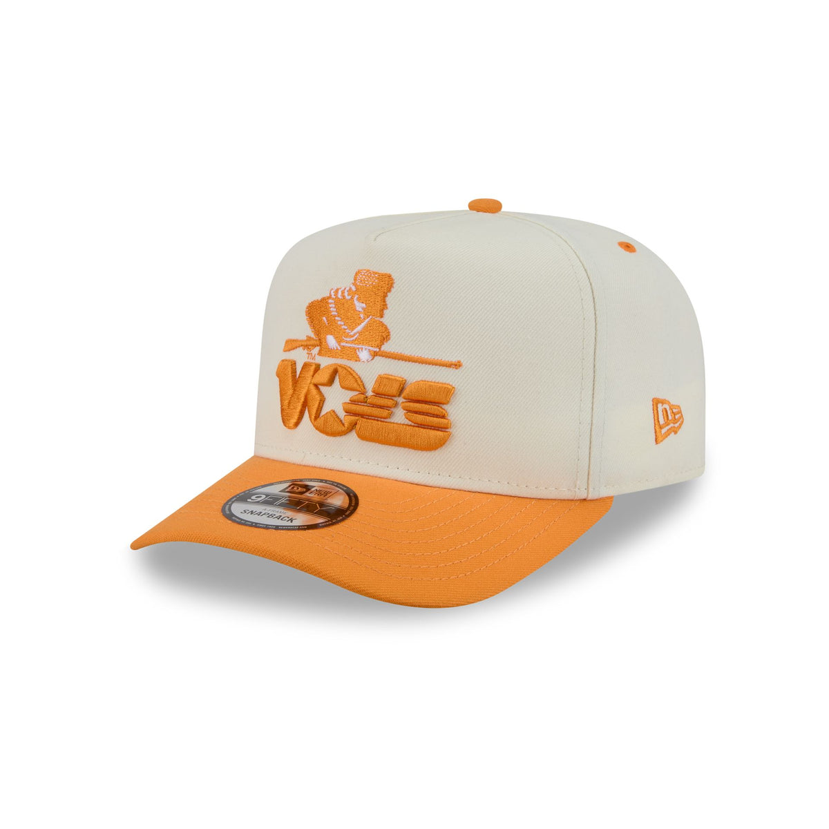 Tennessee Volunteers Statement Back Chrome White 9FIFTY A-Frame Snapback Hat