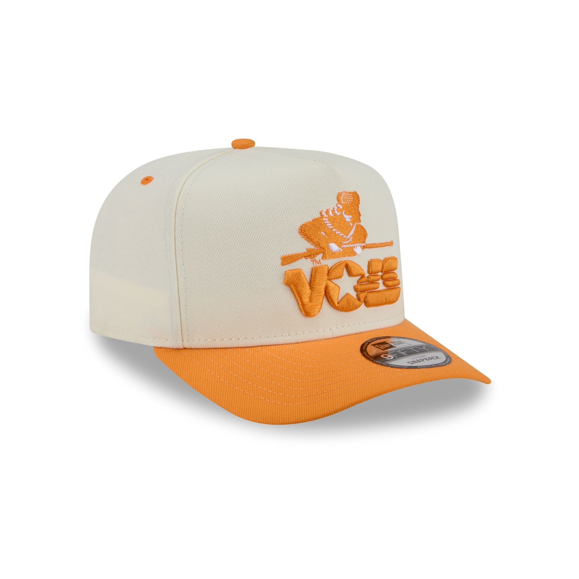 Tennessee Volunteers Statement Back Chrome White 9FIFTY A-Frame Snapback Hat