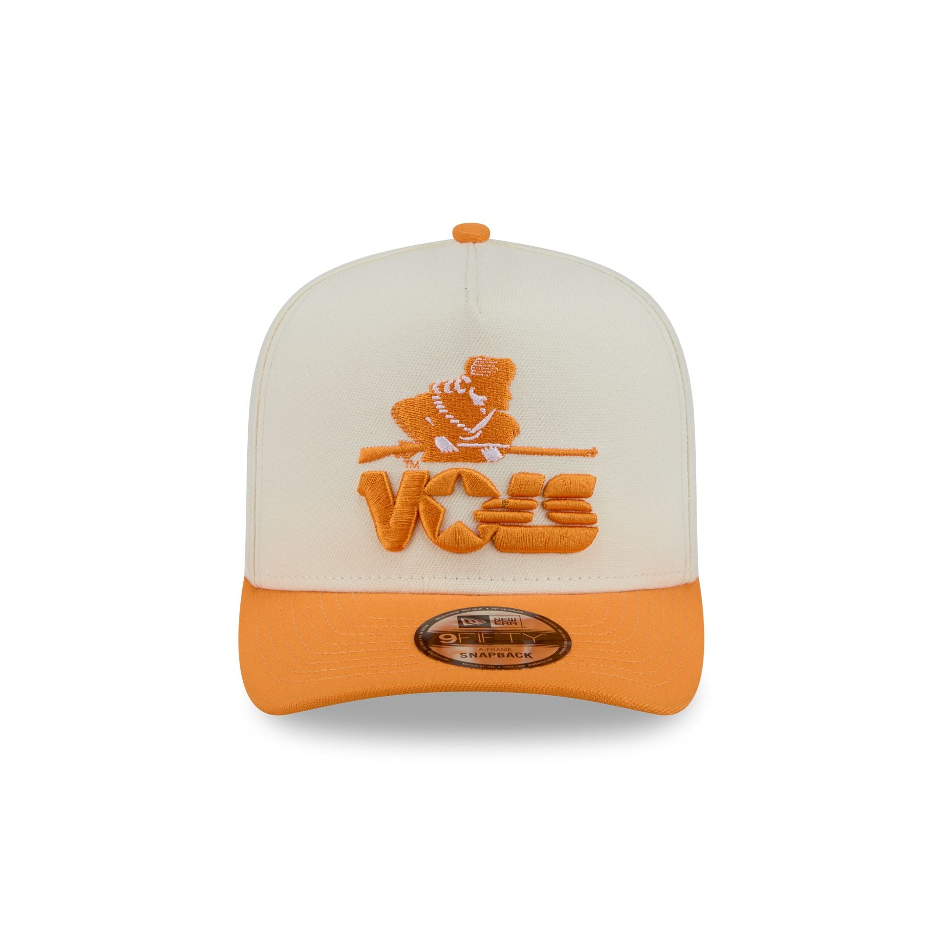 Tennessee Volunteers Statement Back Chrome White 9FIFTY A-Frame Snapback Hat