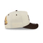 San Diego Padres Statement Back Chrome White 9FIFTY A-Frame Snapback Hat