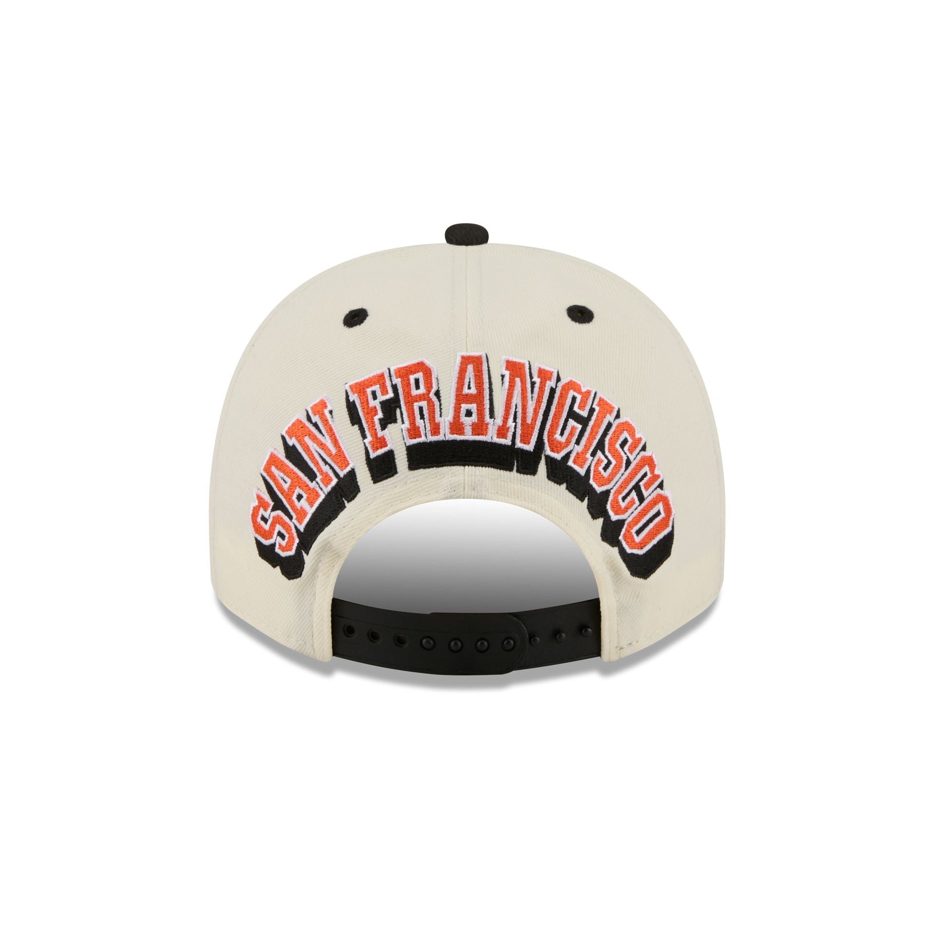 San Francisco Giants Statement Back Chrome White 9FIFTY A-Frame Snapback Hat