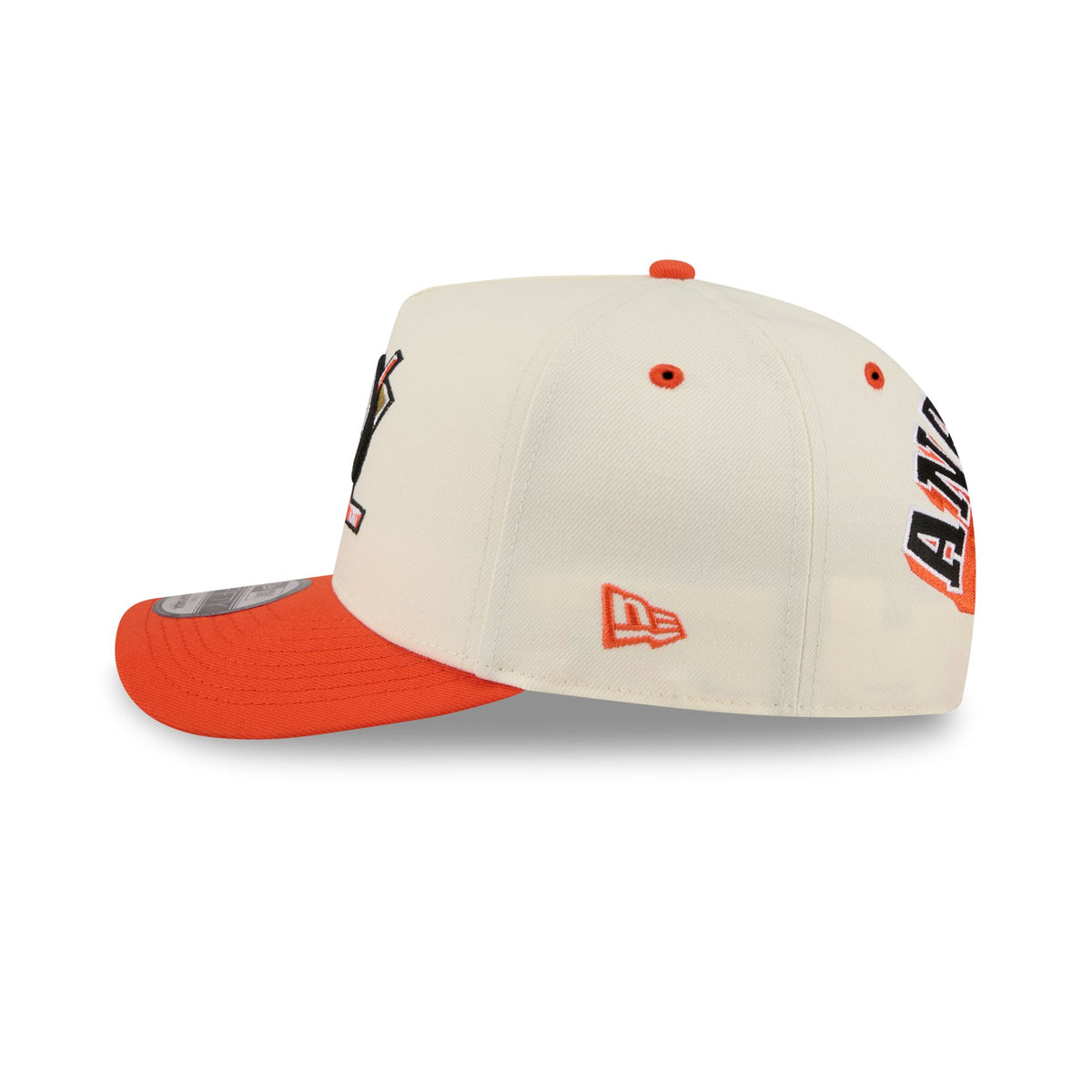 Anaheim Ducks Statement Back Chrome White 9FIFTY A-Frame Snapback Hat