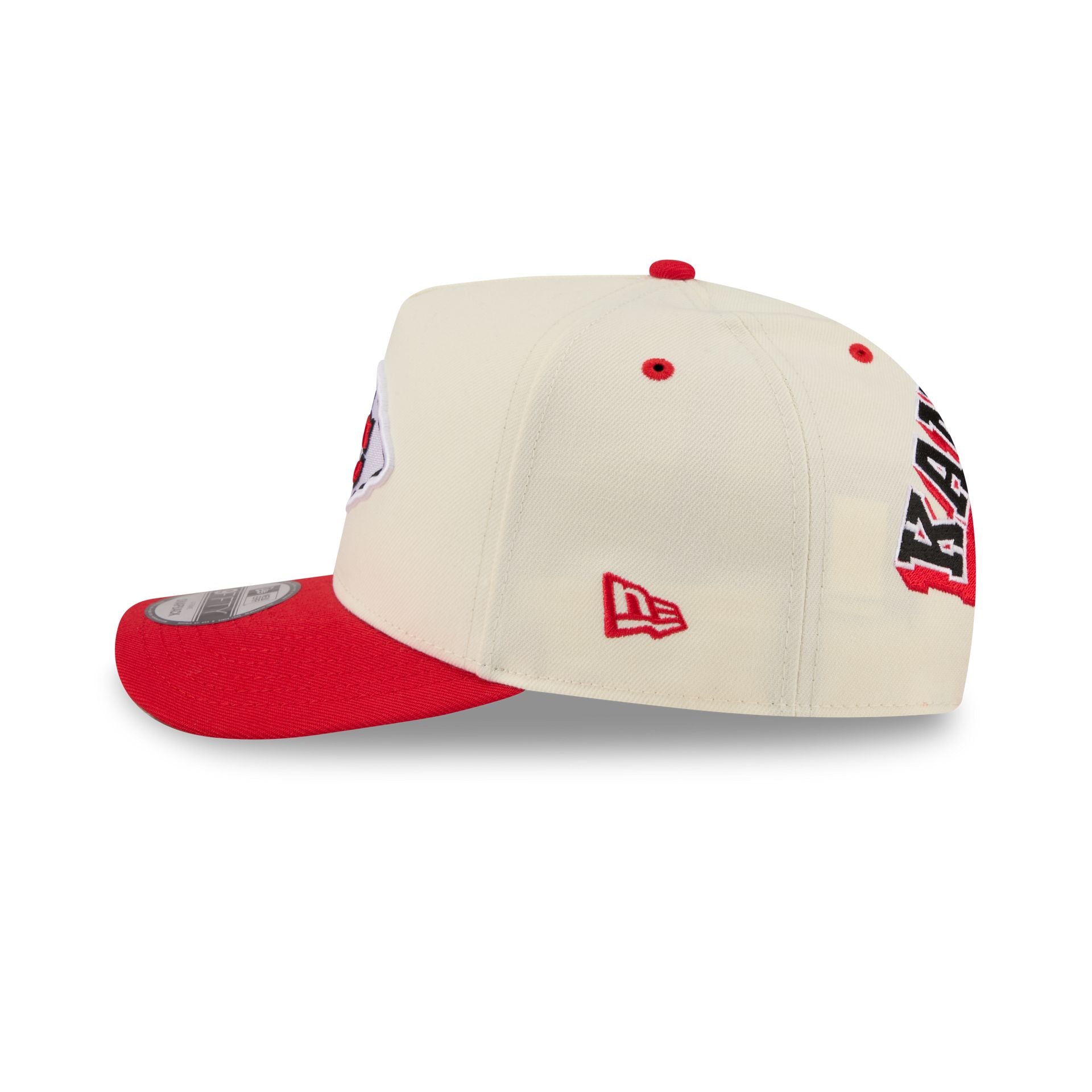 Kansas City Chiefs Statement Back Chrome White 9FIFTY A-Frame Snapback Hat