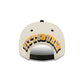 Pittsburgh Steelers Statement Back Chrome White 9FIFTY A-Frame Snapback Hat