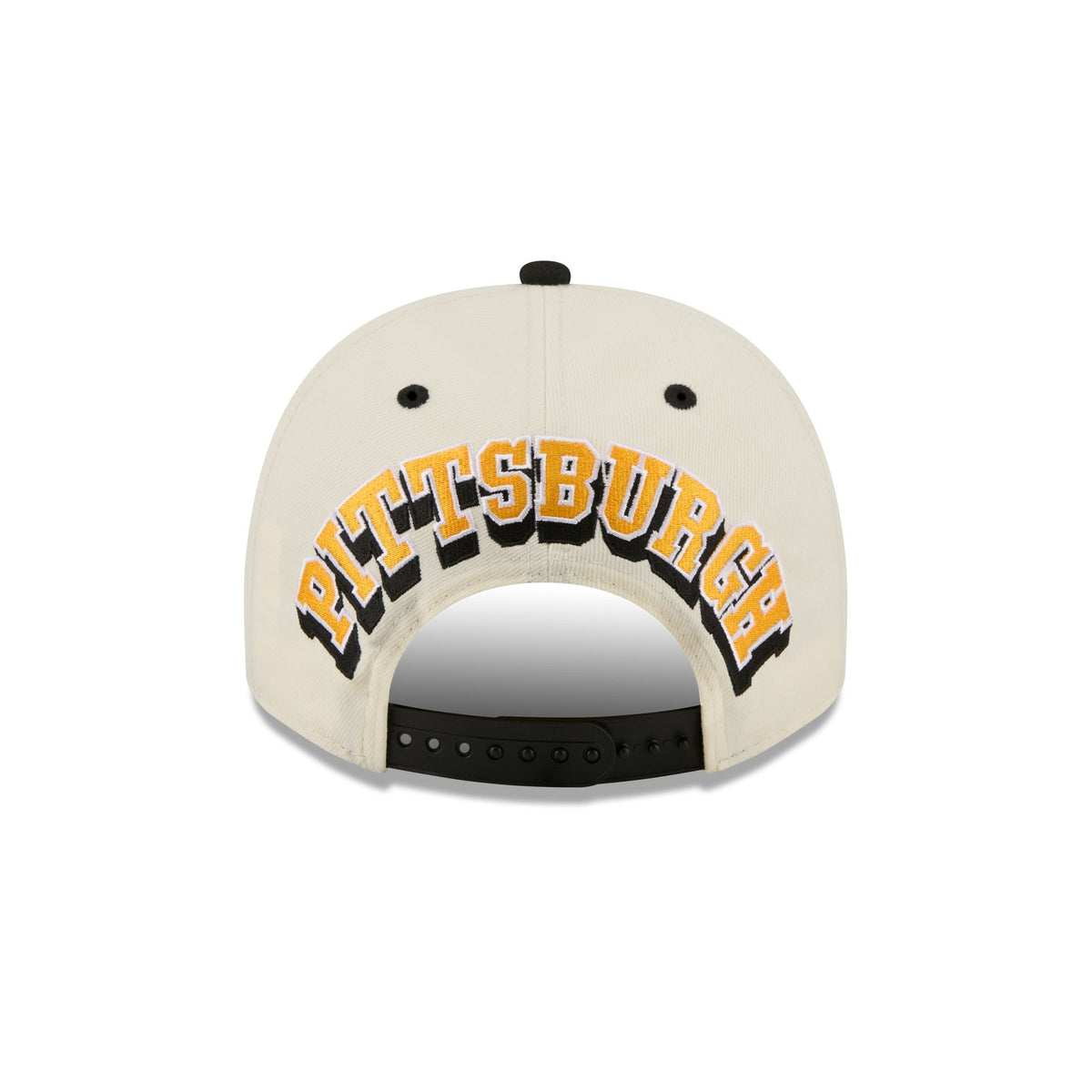 Pittsburgh Steelers Statement Back Chrome White 9FIFTY A-Frame Snapback Hat