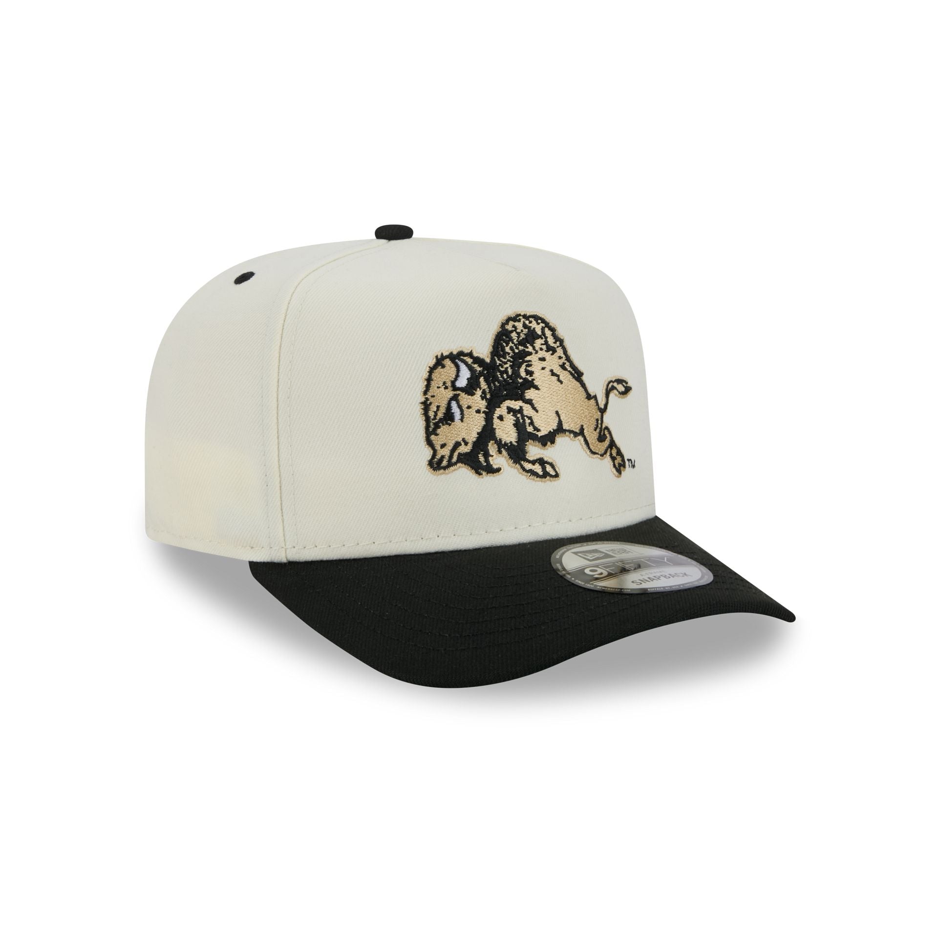 Colorado Buffaloes Statement Back Chrome White 9FIFTY A-Frame Snapback Hat