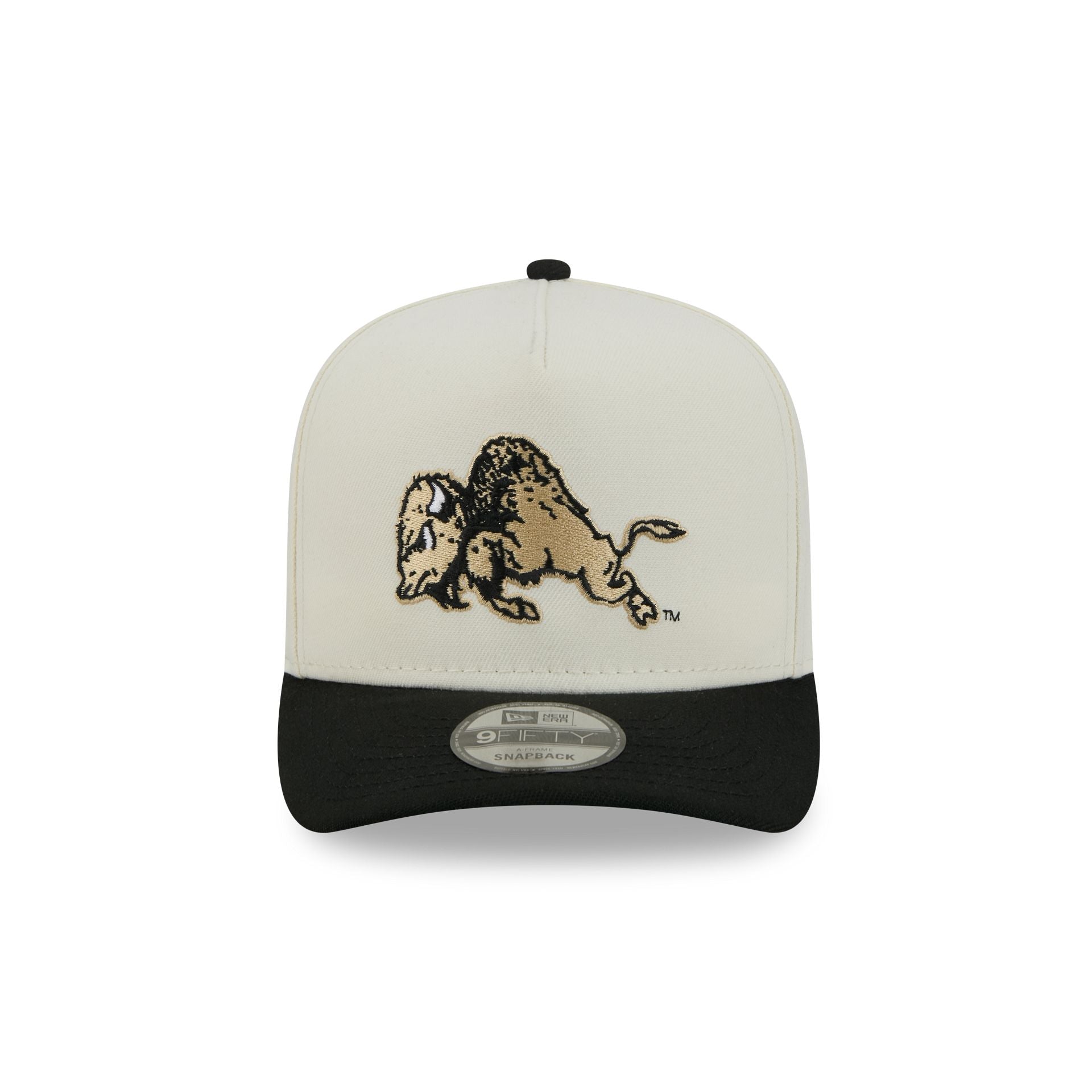 Colorado Buffaloes Statement Back Chrome White 9FIFTY A-Frame Snapback Hat