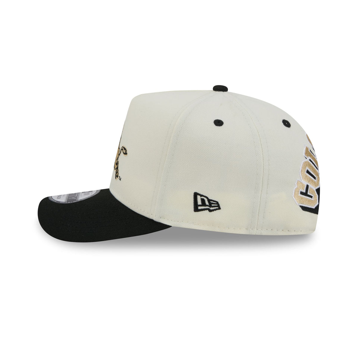 Colorado Buffaloes Statement Back Chrome White 9FIFTY A-Frame Snapback Hat