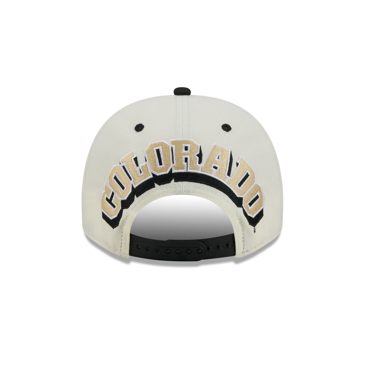 Colorado Buffaloes Statement Back Chrome White 9FIFTY A-Frame Snapback Hat