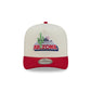 Arizona Wildcats Statement Back Chrome White 9FIFTY A-Frame Snapback Hat