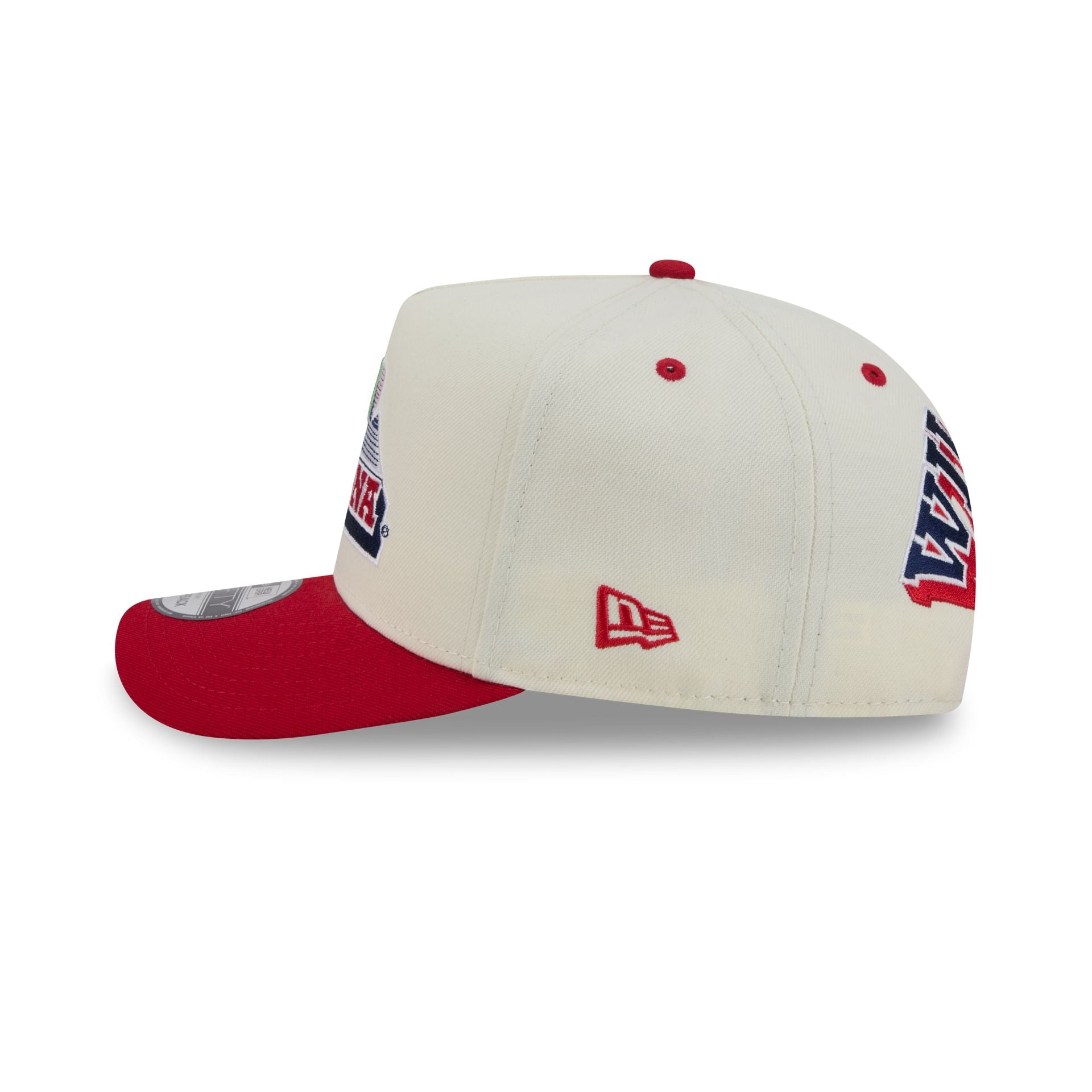 Arizona Wildcats Statement Back Chrome White 9FIFTY A-Frame Snapback Hat