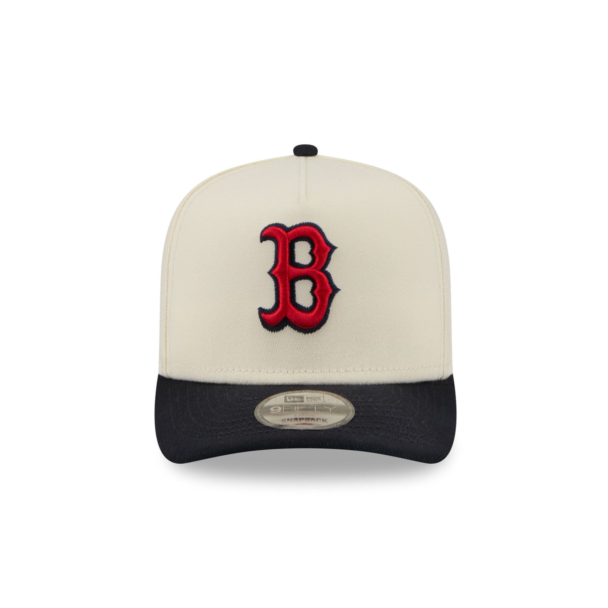Boston Red Sox Statement Back Chrome White 9FIFTY A-Frame Snapback Hat