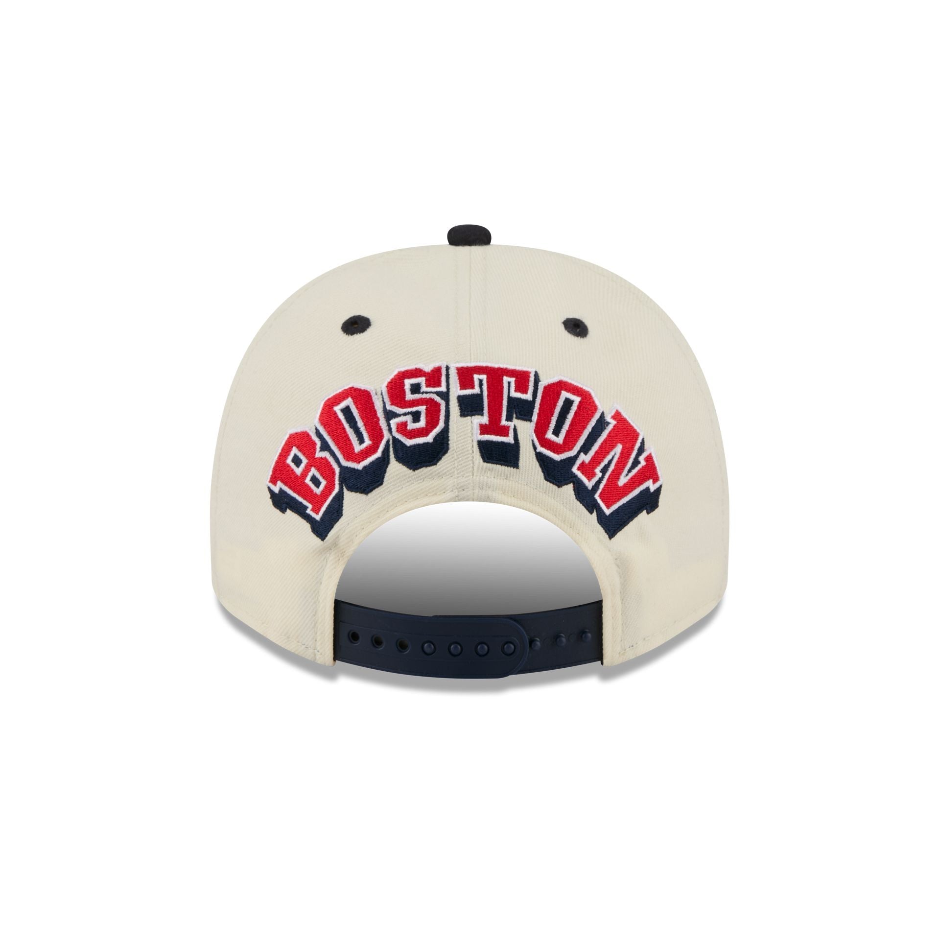 Boston Red Sox Statement Back Chrome White 9FIFTY A-Frame Snapback Hat