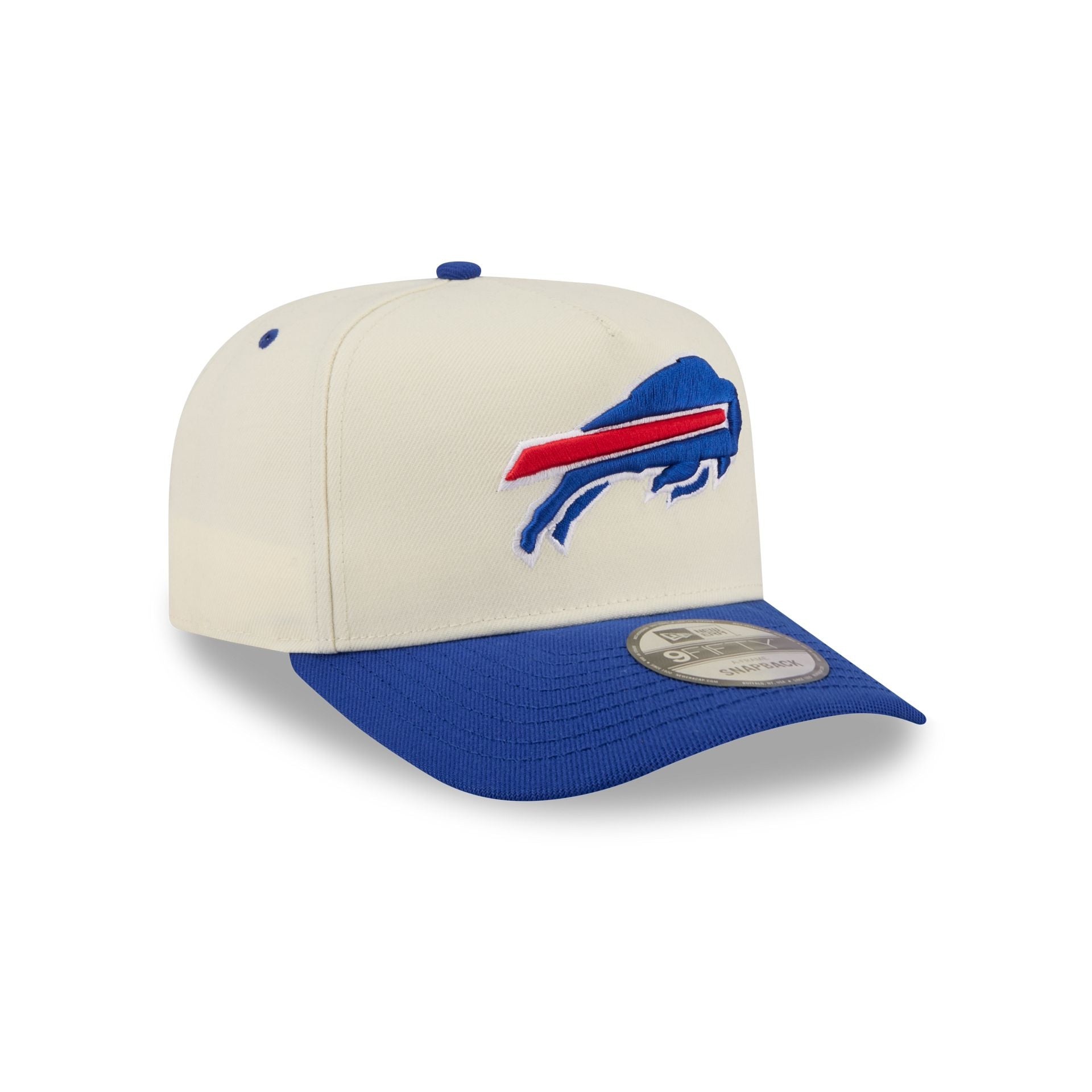 Buffalo Bills Statement Back Chrome White 9FIFTY A-Frame Snapback Hat