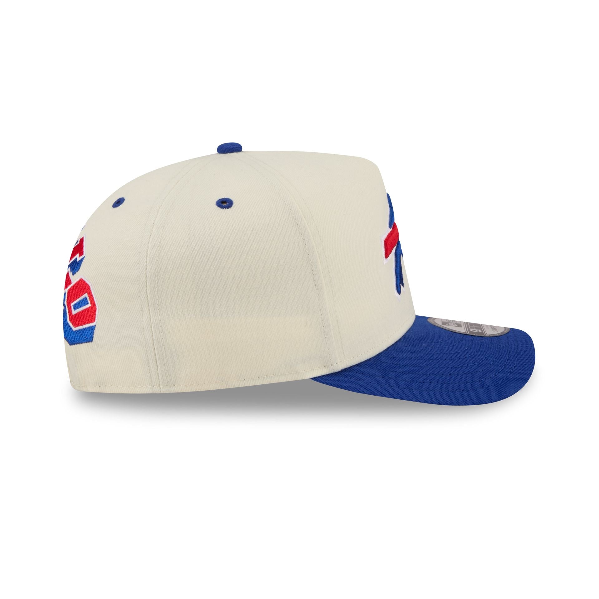 Buffalo Bills Statement Back Chrome White 9FIFTY A-Frame Snapback Hat