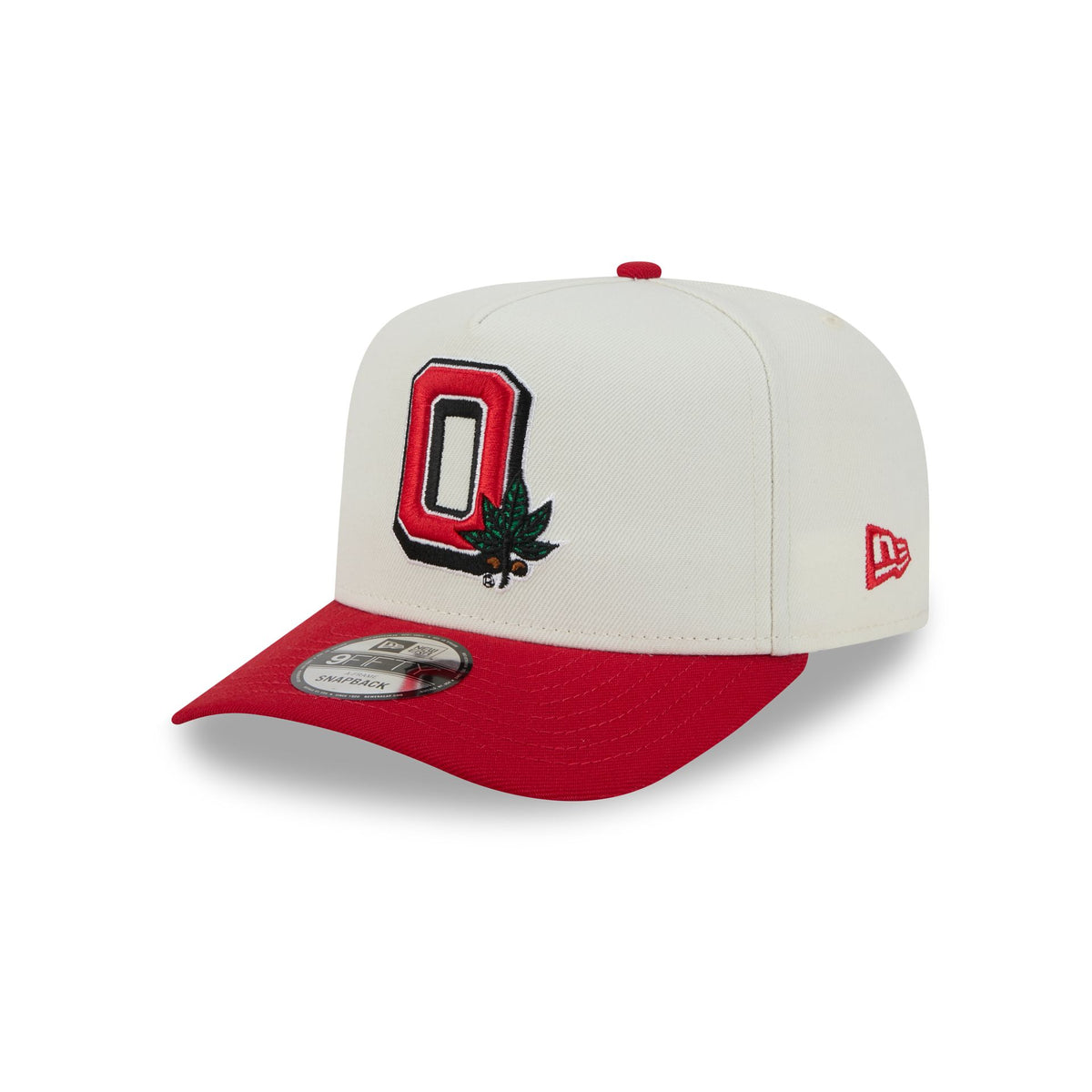 Ohio State Buckeyes Statement Back Chrome White 9FIFTY A-Frame Snapback Hat