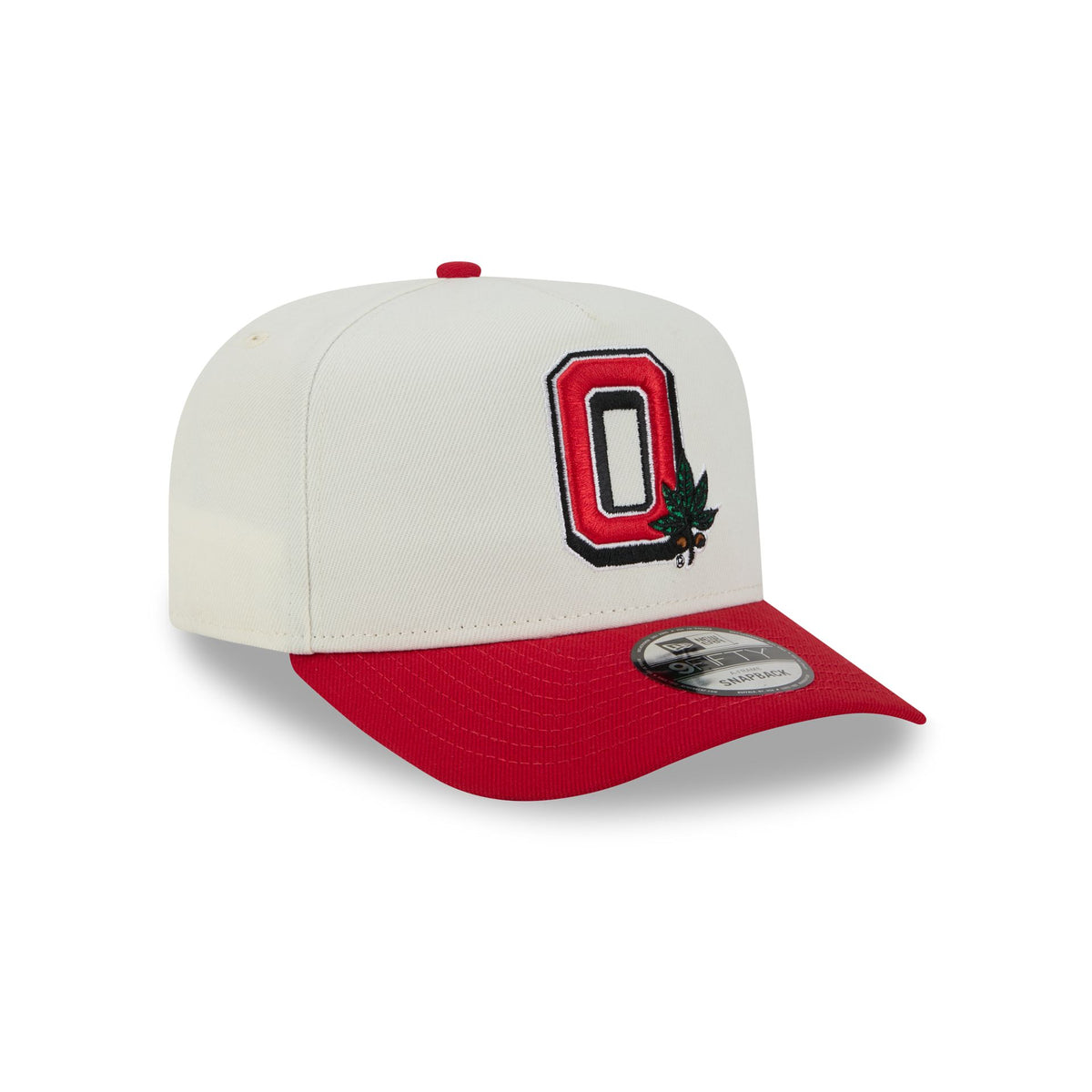 Ohio State Buckeyes Statement Back Chrome White 9FIFTY A-Frame Snapback Hat