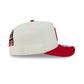 Ohio State Buckeyes Statement Back Chrome White 9FIFTY A-Frame Snapback Hat