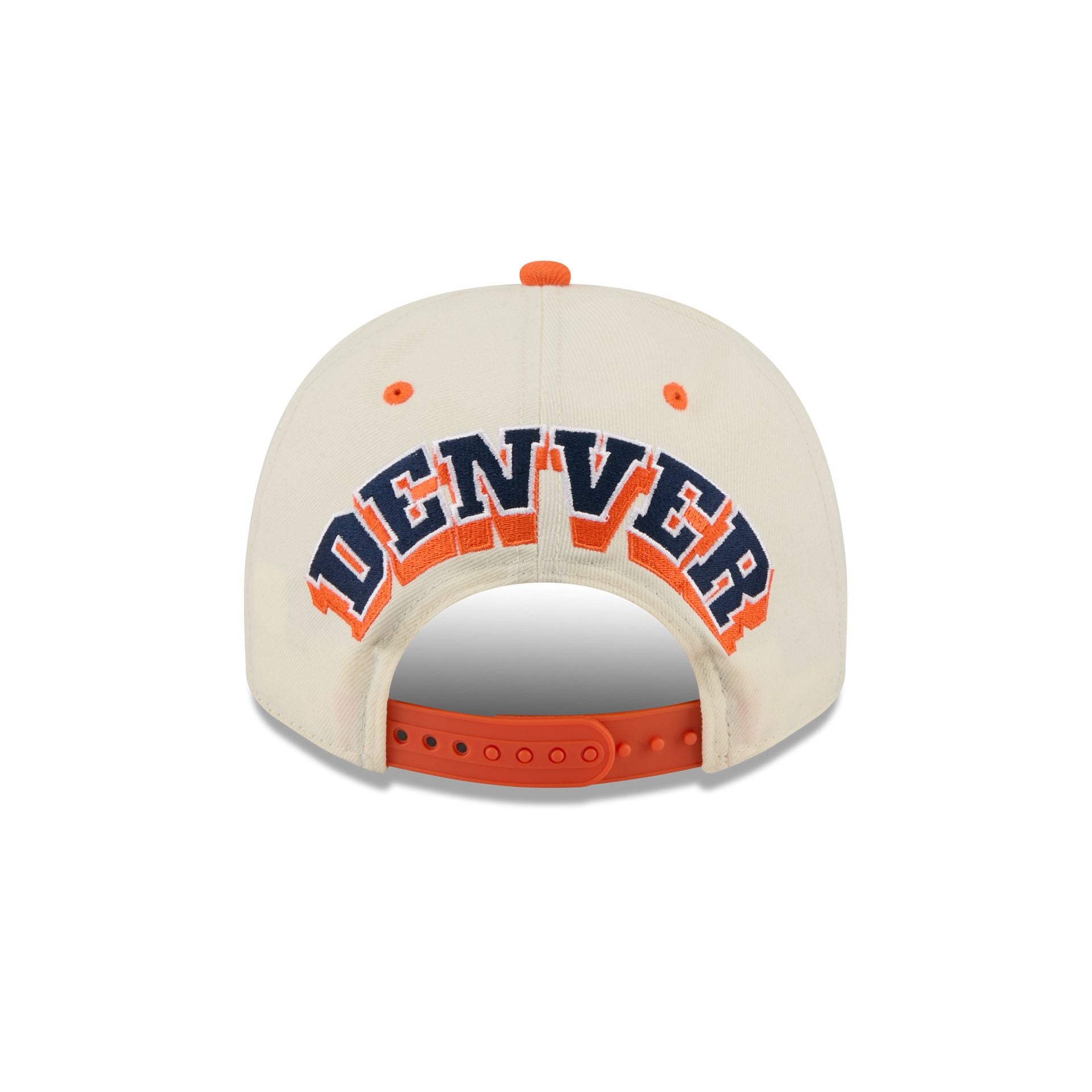 Denver Broncos Statement Back Chrome White 9FIFTY A-Frame Snapback Hat