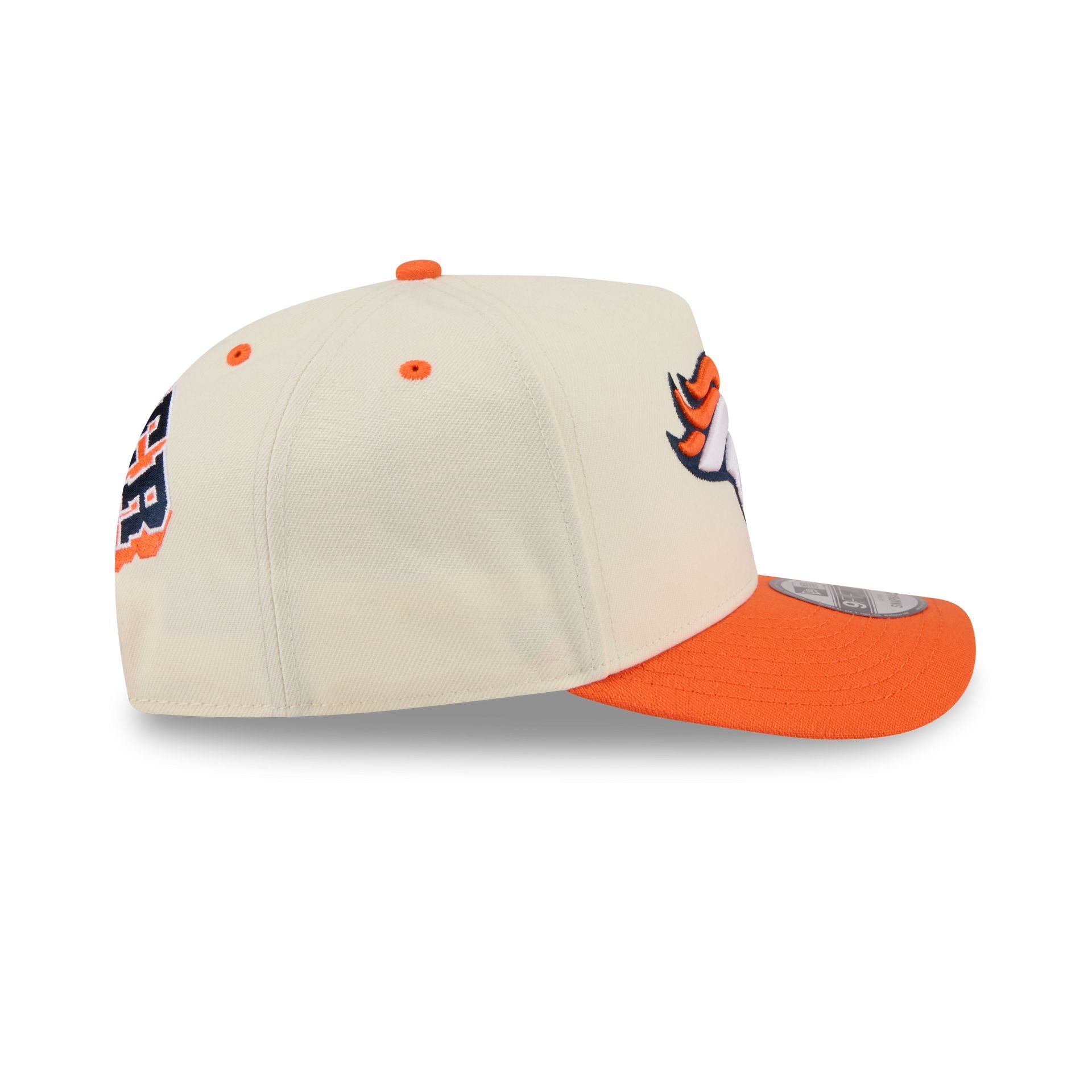 Denver Broncos Statement Back Chrome White 9FIFTY A-Frame Snapback Hat