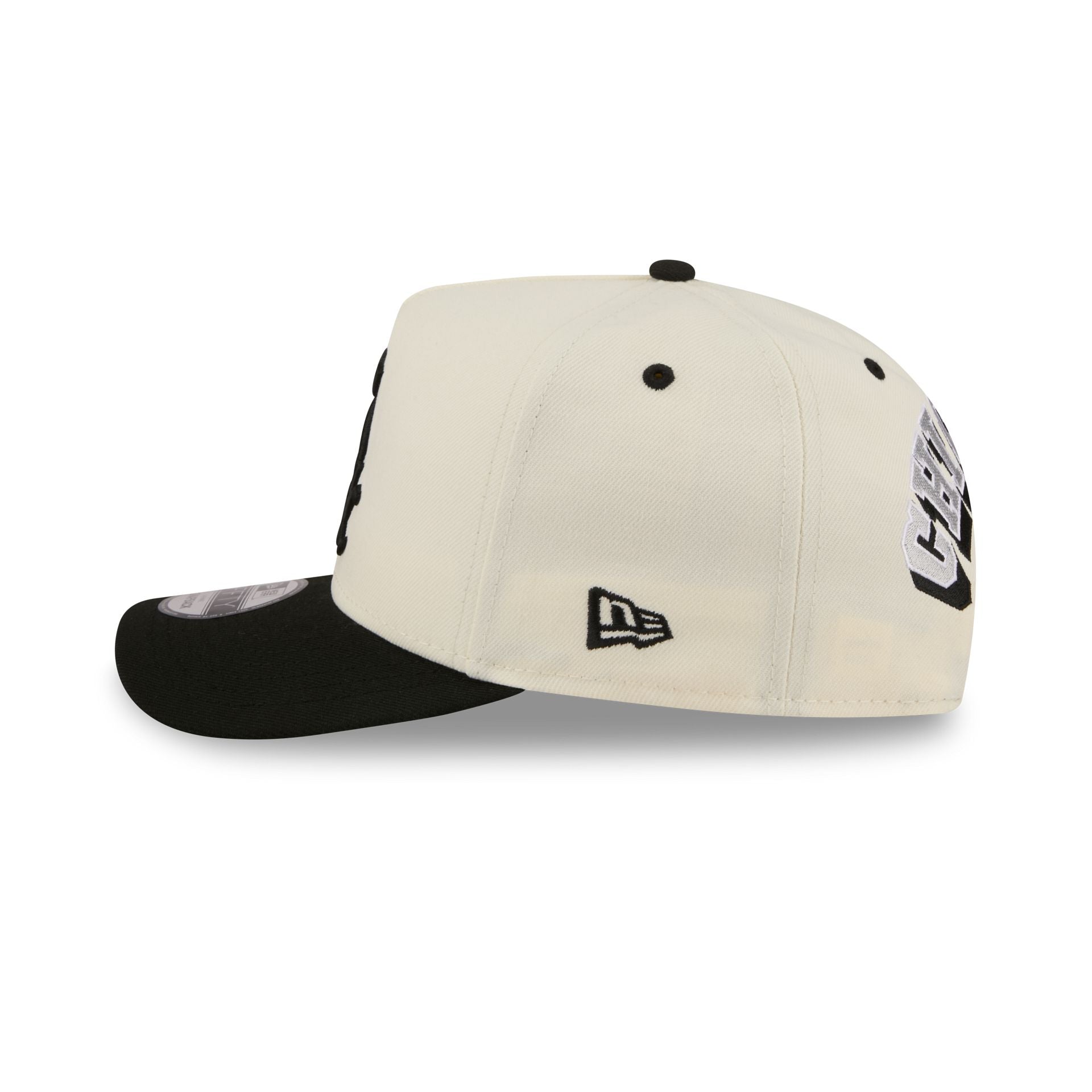 Chicago White Sox Statement Back Chrome White 9FIFTY A-Frame Snapback Hat