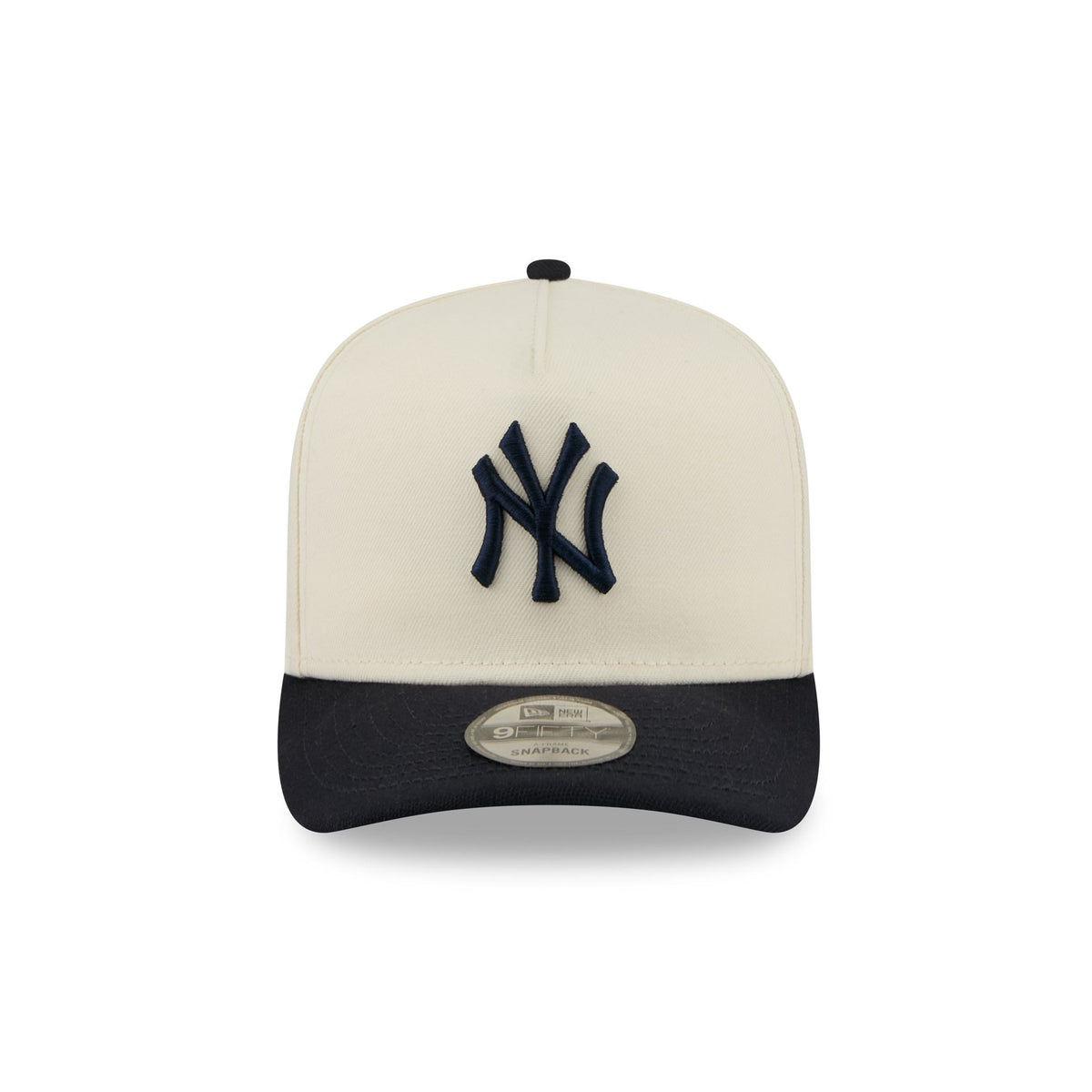 New York Yankees Statement Back Chrome White 9FIFTY A-Frame Snapback Hat