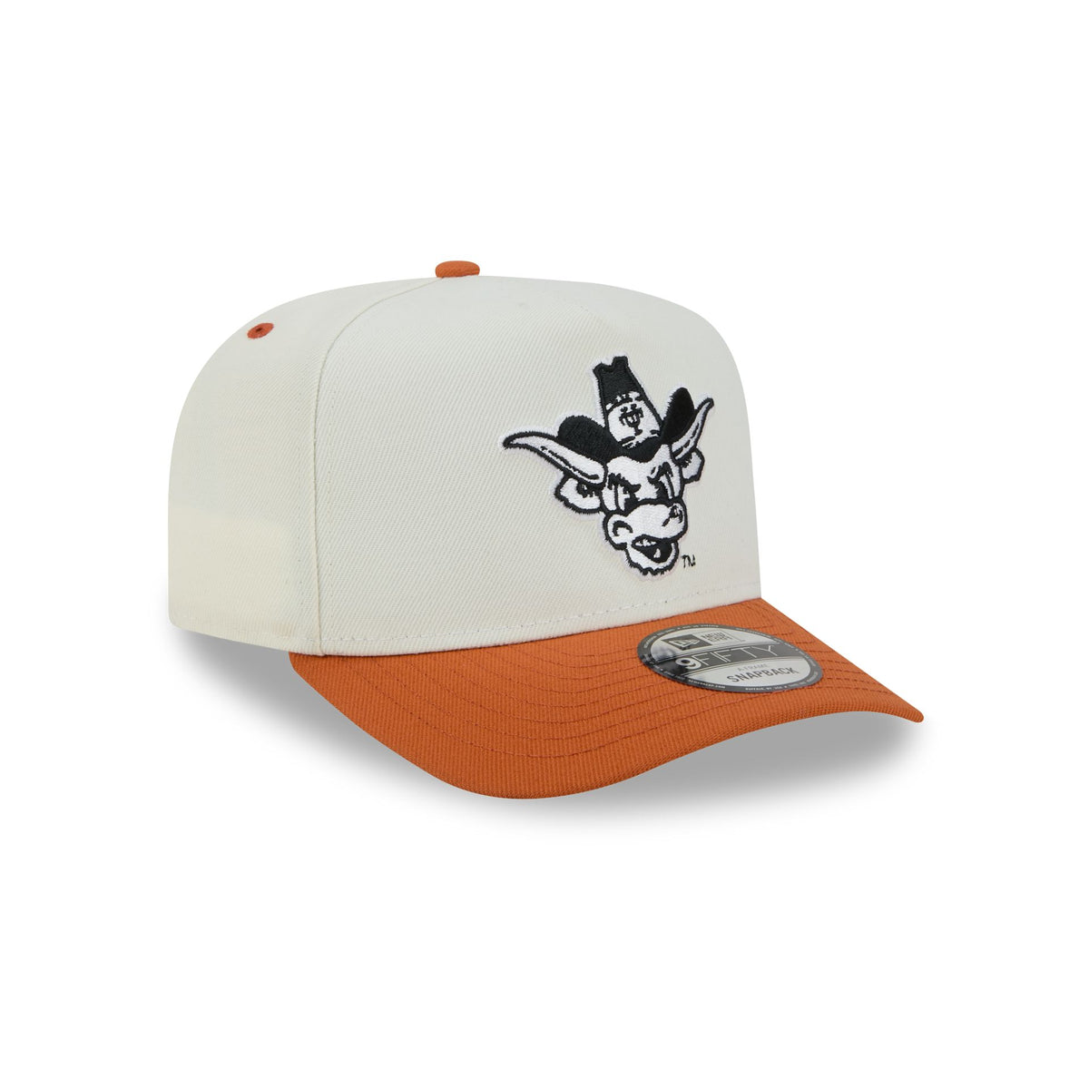 Texas Longhorns Statement Back Chrome White 9FIFTY A-Frame Snapback Hat